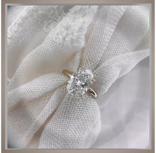 On Sale*** 2.00 Ct Brilliant Cut Oval Diamond Solitaire Engagement Ring *** By Chelsea Leigh and Company